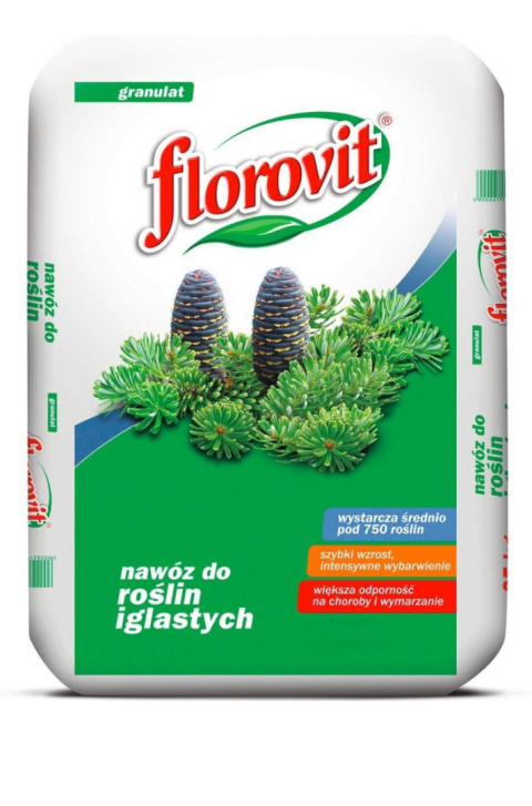 Nawóz Do Iglaków Mineralny Granulat 5kg Florovit