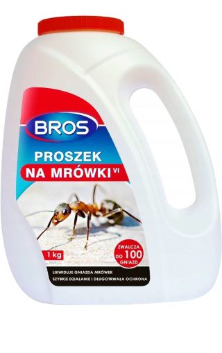 Proszek Na Mrówki 1kg Środek Owadobójczy Do Zwalczania Mrówek Bros