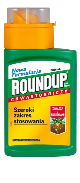 Roundup Flex Ogród 280ml Środek Chwastobójczy Na Chwasty Jednoliścienne i Dwuliścienne Substral