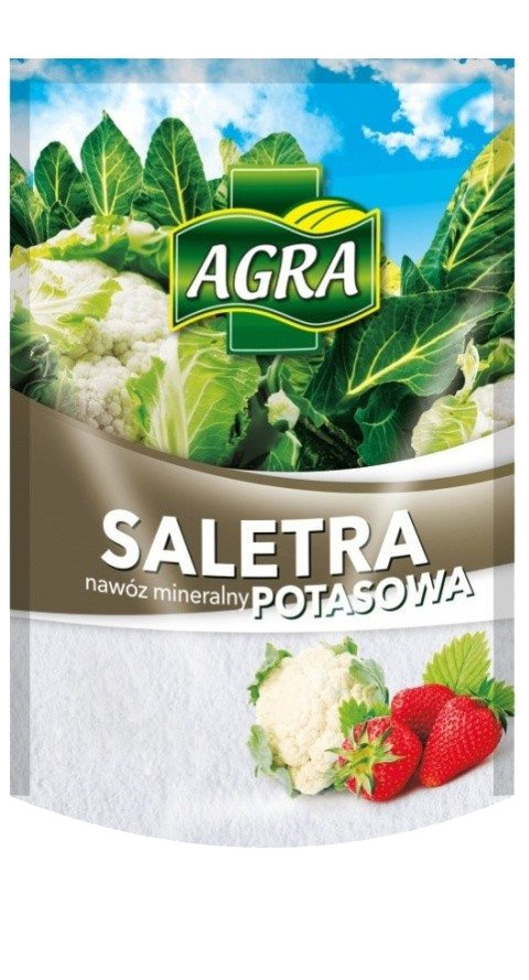 Nawóz Uniwersalny Saletra Potasowa Azotan Potasu Mineralny Krystaliczny 2kg Agra