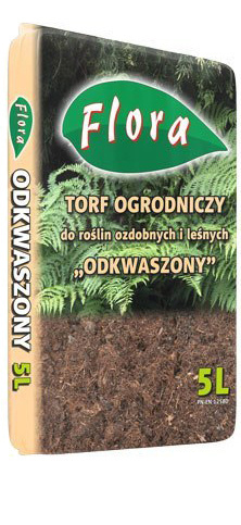 Torf Ogrodniczy Odkwaszony 80l Flora