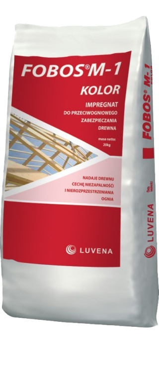 Impregnat Do Drewna Ognioochronny Fobos M-1 20kg Luvena