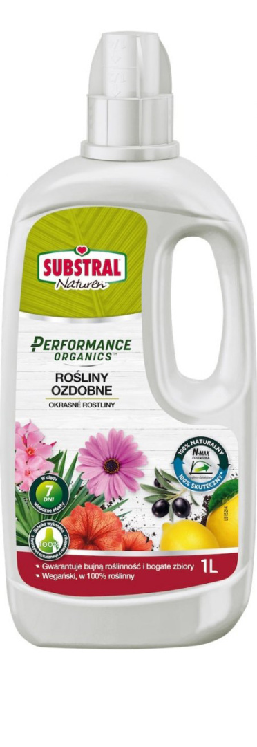 Nawóz Do Roślin Ozdobnych Organiczny Płynny 1l Performance Organics Substral