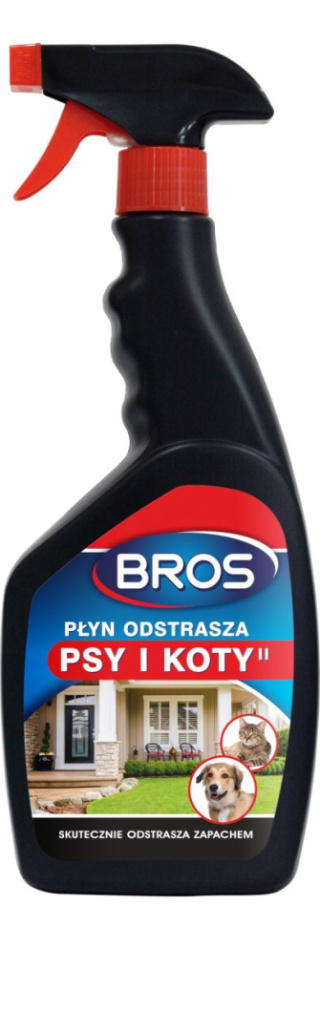 Płyn Odstraszający Psy i Koty 500ml Bros