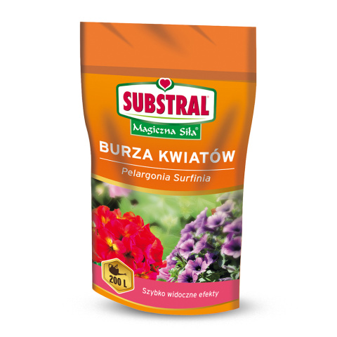 Nawóz Do Pelargonii Mineralny Koncentrat Krystaliczny 200g Magiczna Siła Substral