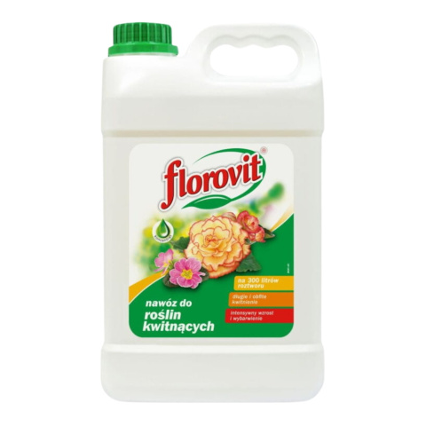 Nawóz Do Roślin Kwitnących Mineralny Płynny 2,8L Florovit