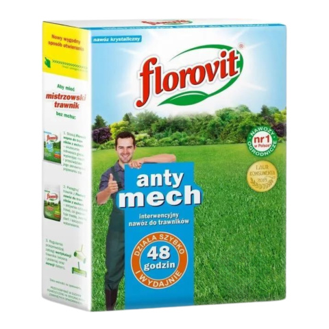 Nawóz Do Trawy Z Mchem Interwencyjny Antymech Mineralny Granulat 2kg Florovit