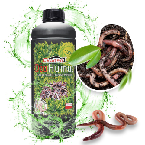 Biohumus Uniwersalny Płynny DżoHumus 1l Ekagro Biohumus Uniwersalny Płynny DżoHumus 1l Ekagro