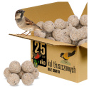 Kule Tłuszczowe Dla Ptaków Bez Siatki 90g x 25szt Happy Birds