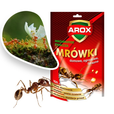 Mrówkotox Środek Owadobójczy Na Mrówki Mikro Granulat 100g AROX