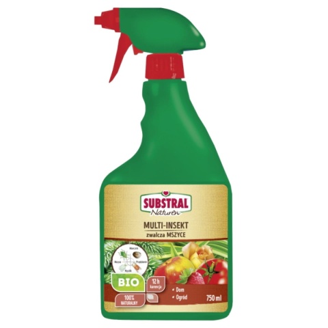 Multi-Insekt 750ml Środek Owadobójczy Do Zwalczania Szkodników w Uprawach Roślin Naturen Substral Multi-Insekt 750ml Środek Owadobójczy Do Zwalczania Szkodników w Uprawach Roślin Naturen Substral