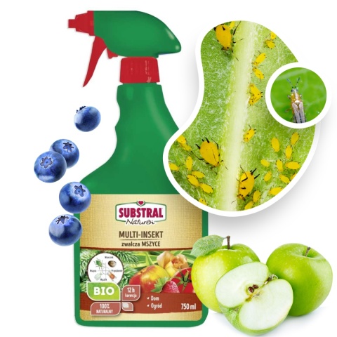 Multi-Insekt 750ml Środek Owadobójczy Do Zwalczania Szkodników w Uprawach Roślin Naturen Substral Multi-Insekt 750ml Środek Owadobójczy Do Zwalczania Szkodników w Uprawach Roślin Naturen Substral