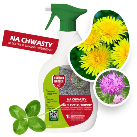 Naturalny Środek Na Chwasty RTU 1L Protect Garden Naturalny Środek Na Chwasty RTU 1L Protect Garden