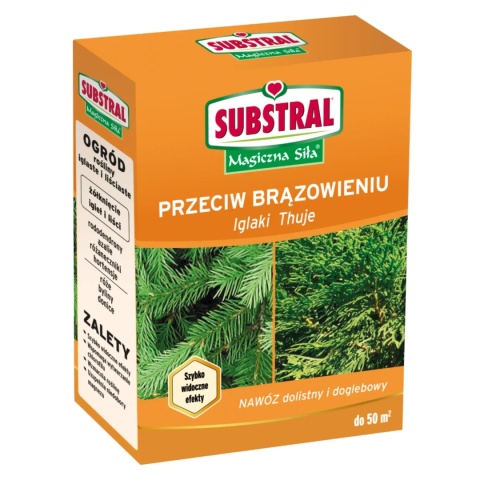 Nawóz Do Iglaków Przeciw Brązowieniu Igieł Mineralny Granulat 1kg Substral Nawóz Do Iglaków Przeciw Brązowieniu Igieł Mineralny Granulat 1kg Substral