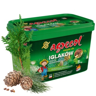 Nawóz Do Iglaków Przeciw Brązowieniu Igieł Mineralny Granulat 5kg Agrecol