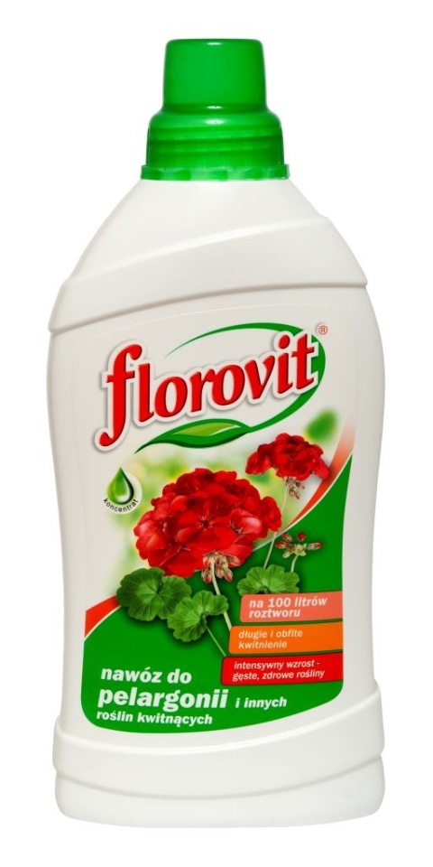 Nawóz Do Pelargonii Mineralny Płynny 1L Florovit Nawóz Do Pelargonii Mineralny Płynny 1L Florovit