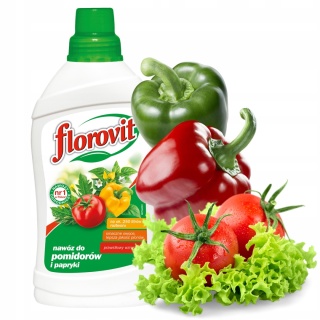 Nawóz Do Pomidorów i Papryki Mineralny Płynny 1l Florovit
