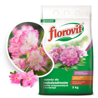 Nawóz Do Rododendronów Mineralny Granulat 3kg Florovit