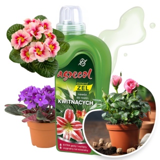 Nawóz Do Roślin Kwitnących Mineralny Żel 1000ml Agrecol