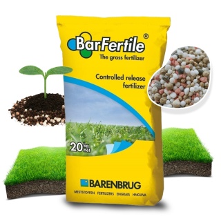 Nawóz Do Trawy Wiosenny Długodziałający Mineralny Granulat 20kg BarFertile Start Barenbrug