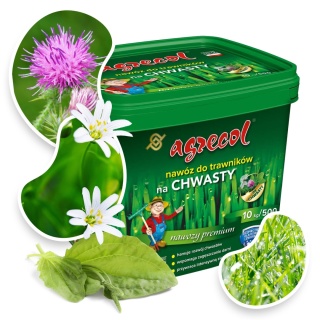Nawóz Do Trawy Zachwaszczonej Mineralny Granulat 10kg Agrecol