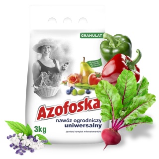 Nawóz Uniwersalny Ogrodniczy Mineralny Granulat 3kg Azofoska