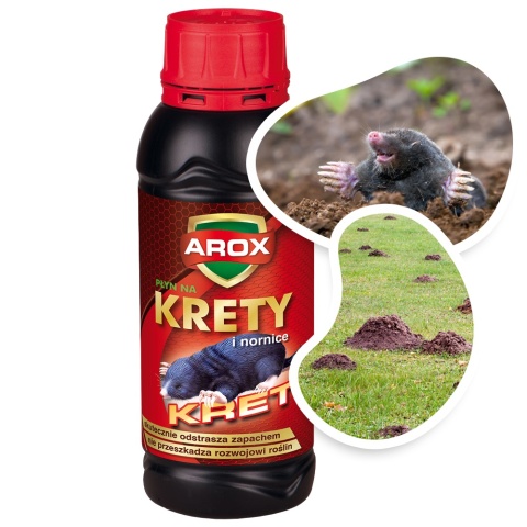 Płyn Odstaraszający Krety i Nornice 1000ml Arox Płyn Odstaraszający Krety i Nornice 1000ml Arox