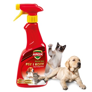 Płyn Odstraszający Psy i Koty 500ml Arox