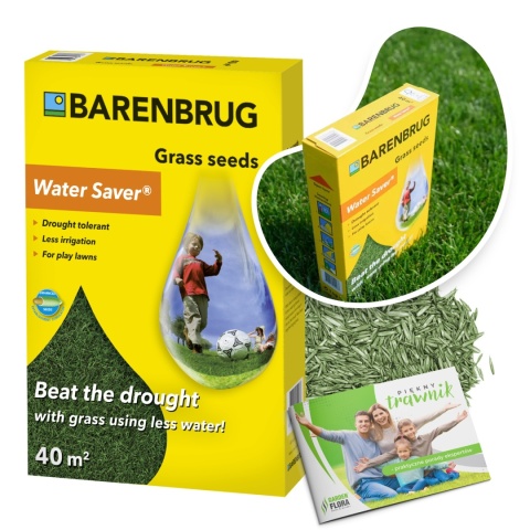 Trawa Odporna Na Suszę Barenbrug Water Saver Otoczkowana 1kg Trawa Odporna Na Suszę Barenbrug Water Saver Otoczkowana 1kg