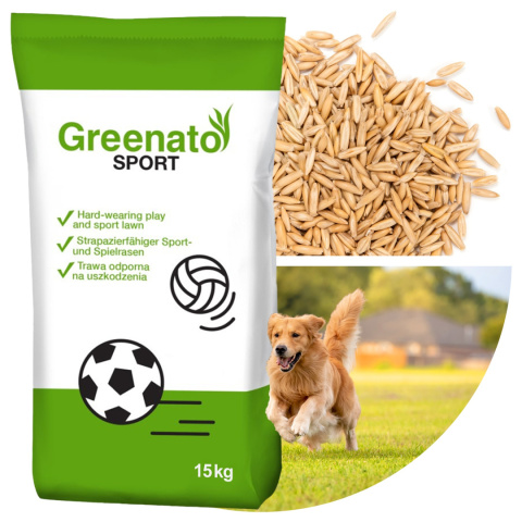 Trawa Sportowa Greenato Sport 15kg