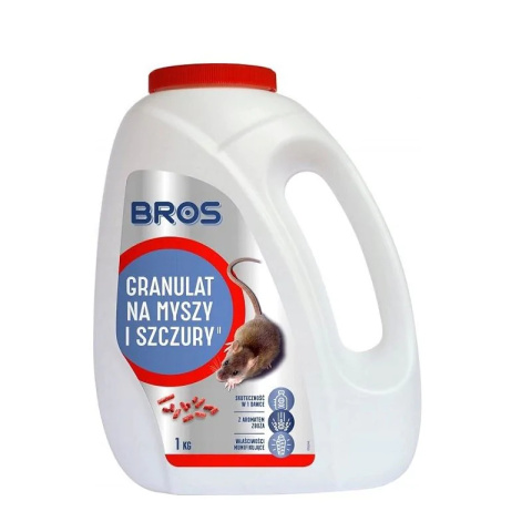 Trutka Na Szczury i Myszy Ziarno1kg Bros Trutka Na Szczury i Myszy Ziarno1kg Bros