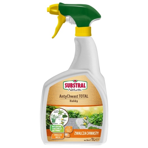 AntyChwast Total Ultra 1000ml Spray Środek Chwastobójczy Na Chwasty Jednoliścienne i Dwuliścienne Naturen Substral