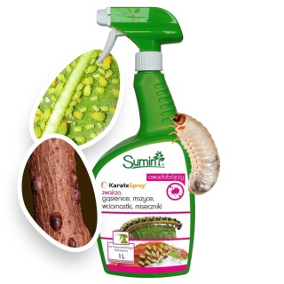 Karate Spray 500ml Środek Owadobójczy Do Zwalczania Szkodników w Uprawach Roślin Sumin