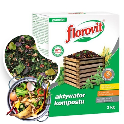 Komposter Aktywator Kompostu 2kg Karton Florovit Komposter Aktywator Kompostu 2kg Karton Florovit