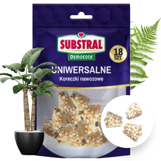 Koreczki Nawozowe Uniwersalne 2w1 Mineralne 18 x 4,8g Osmocote Substral