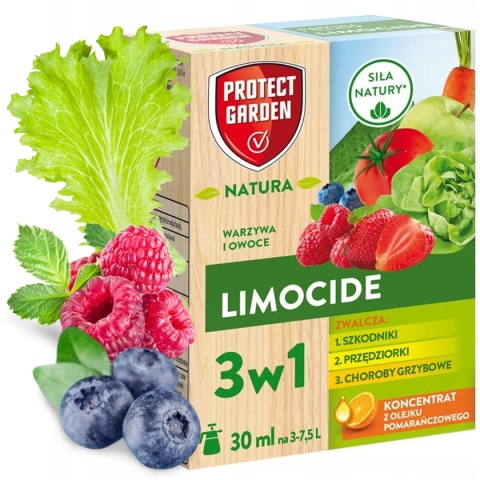 Limocide 3w1 Rośliny Ozdobne 30ml Środek Owadobójczy i Grzybobójczy Do Zwalczania Szkodników w Uprawach Roślin Protect Garden