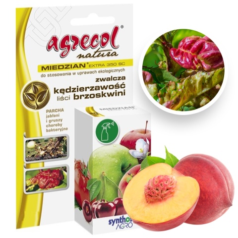 Miedzian Extra 350 SC 20ml Fungicyd Środek Grzybobójczy Do Zwalczania Chorób Grzybowych w Uprawach Roślin Agrecol