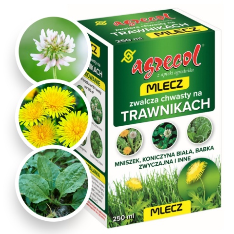 Środek usuwający chwasty z trawnika Agrecol
