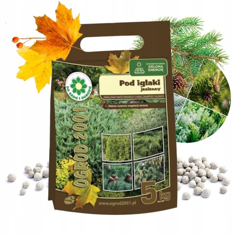 Nawóz Do Iglaków Jesienny Mineralny Granulat 5kg Siarkopol