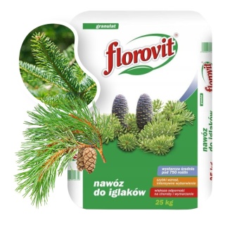 Nawóz Do Iglaków Mineralny Granulat 25kg Florovit