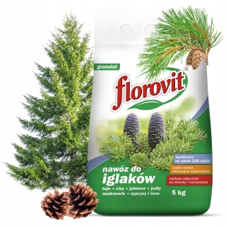 Nawóz Do Iglaków Mineralny Granulat 5kg Florovit