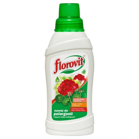 Nawóz Do Pelargonii Mineralny Płynny 500ml Florovit Nawóz Do Pelargonii Mineralny Płynny 500ml Florovit