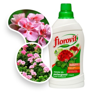 Nawóz Do Pelargonii Mineralny Płynny 500ml Florovit