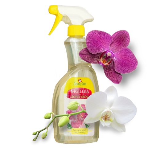 Nawóz Do Storczyków z Pompką Mineralny Płynny 750g Mgiełka Zielony Dom
