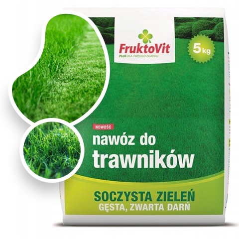 Nawóz Do Trawy Mineralny Granulat 5kg Plus Fruktovit Nawóz Do Trawy Mineralny Granulat 5kg Plus Fruktovit