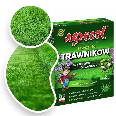 Nawóz Do Trawy Szybki Efekt Dywanowy Mineralny Granulat 1,2kg Agrecol Nawóz Do Trawy Szybki Efekt Dywanowy Mineralny Granulat 1,2kg Agrecol