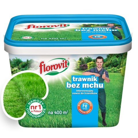 Nawóz Do Trawy Z Mchem Interwencyjny Antymech Mineralny Granulat 8kg Florovit Nawóz Do Trawy Z Mchem Interwencyjny Antymech Mineralny Granulat 8kg Florovit