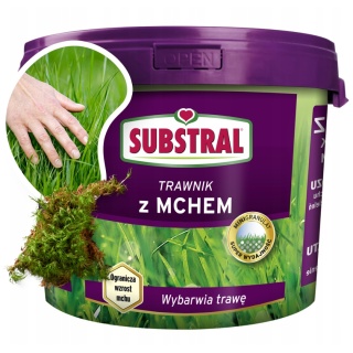 Nawóz Do Trawy z Mchem Mineralny Granulat 10kg Substral