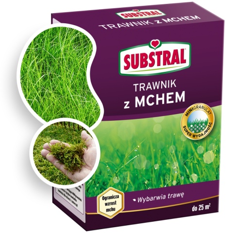 Nawóz Do Trawy z Mchem Mineralny Granulat 1kg Substral
