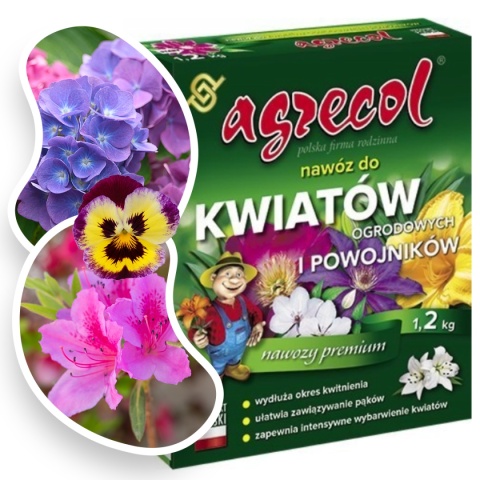 Nawóz Uniwersalny Do Kwiatów Ogrodowych Mineralny Granulat 1,2kg Agrecol Nawóz Uniwersalny Do Kwiatów Ogrodowych Mineralny Granulat 1,2kg Agrecol